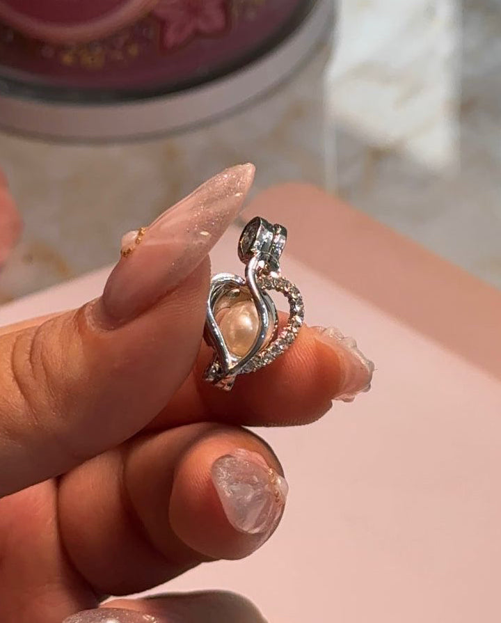 Collar Corazón de Perla Promesa